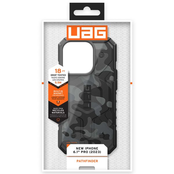 UAG Coque Pathfinder iPhone 15 Pro - Midnight Camo