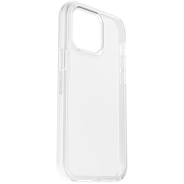 OtterBox Coque Symmetry + Protection d'écran iPhone 14 Pro Max - Transparent