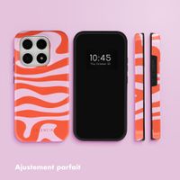 Selencia Coque arrière Vivid avec MagSafe Xiaomi 17 - Dream Swirl Pink