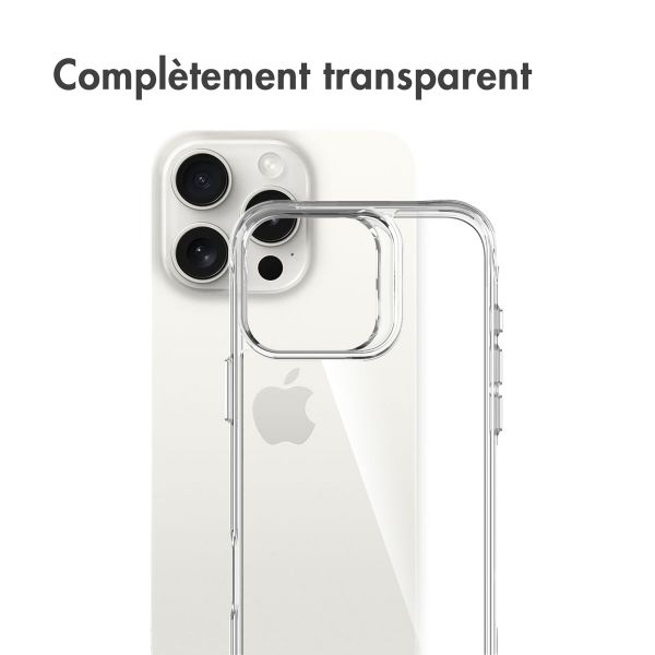 imoshion Coque Rugged Air iPhone 16 Pro - Transparent