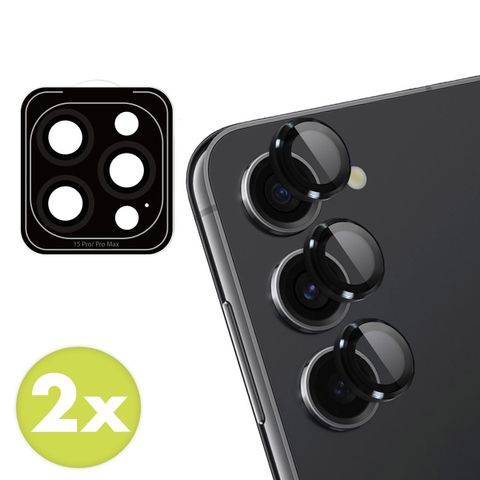 imoshion Lot de 2 protections d'objectif de caméra Samsung Galaxy S23 FE - Noir