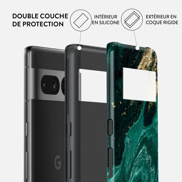 Burga Coque arrière Tough Google Pixel 7 Pro - Emerald Pool