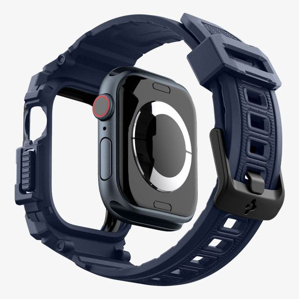 Spigen Coque Rugged Armor™ Pro Apple Watch Series 10 / 11 - 46 mm - Navy Blue