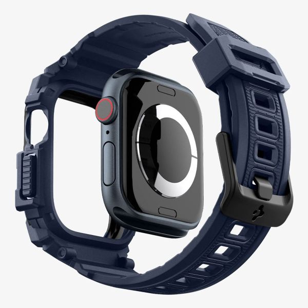 Spigen Coque Rugged Armor™ Pro Apple Watch 10 - 46 mm - Navy Blue