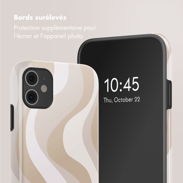 Selencia Coque arrière Vivid Tough iPhone 11 - Desert Waves Beige