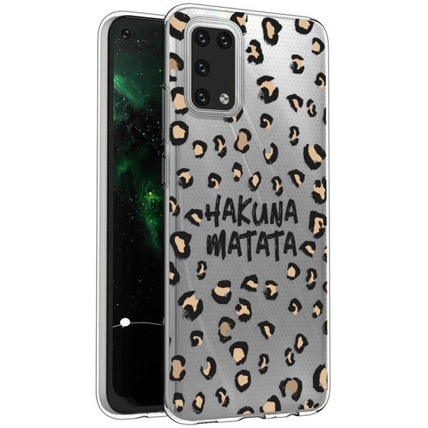 imoshion Coque Design Samsung Galaxy A02s - Léopard - Brun / Noir