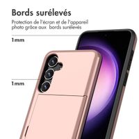 imoshion Coque arrière avec porte-cartes Samsung Galaxy S24 Plus - Rose Doré