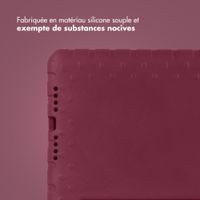 imoshion Coque kidsproof avec poignée Apple iPad 9 (2021) 10.2 pouces / iPad 8 (2020) 10.2 pouces / iPad 7 (2019) 10.2 pouces - Velvet Plum
