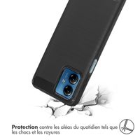 imoshion Coque Brushed Motorola Moto G14 - Noir