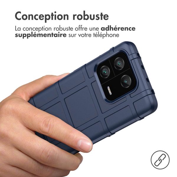 imoshion Coque Arrière Rugged Shield Xiaomi 13 Pro - Bleu foncé