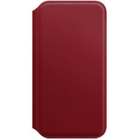 Apple Étui de téléphone Leather Folio Apple iPhone X