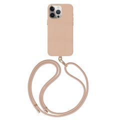 Coehl Coque Muse MagSafe avec cordon iPhone 15 Pro - Dusty Nude