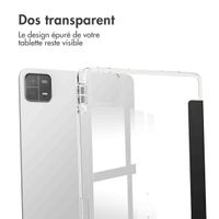 imoshion Coque tablette rigide Trifold Xiaomi Pad 6 / 6 Pro - Noir