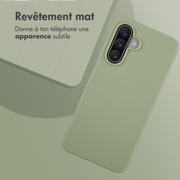 imoshion Coque Couleur Samsung Galaxy A17 - Olive Green
