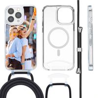 Concevez votre Coque MagSafe avec cordon amovible Apple iPhone 15 Pro Max - Transparent