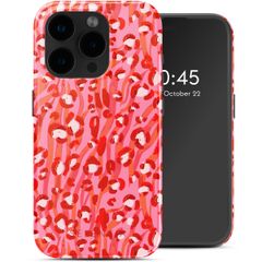 Selencia Coque arrière Vivid Tough avec MagSafe iPhone 15 Pro - Wild Spots Lipstick