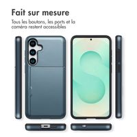 imoshion Coque arrière avec porte-cartes Samsung Galaxy S25 Plus - Bleu foncé