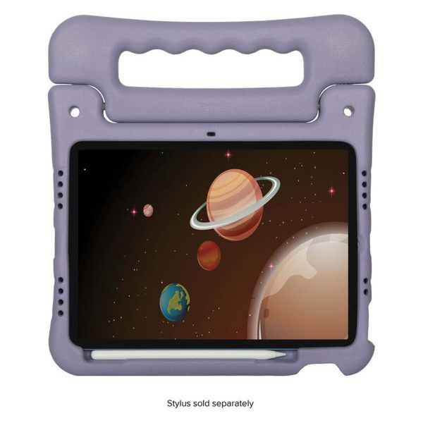 Targus Coque tablette kidsproof Antibactérien iPad Air 11 pouces (2024) M2 / Air 5 (2022) / Air 4 (2020) / Pro 11 (2018/2020/2021/2022) / iPad 10 (2022) 10.9 pouces - Violet