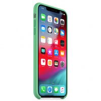 Apple Coque en silicone iPhone Xs Max - Spearmint