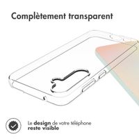 Accezz Coque Clear Samsung Galaxy S23 FE - Transparent