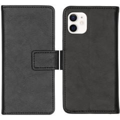 imoshion Étui de télephone portefeuille Apple iPhone 12 Mini - Noir