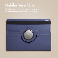 imoshion Coque tablette rotatif à 360° Apple iPad Mini 7 (2024) / iPad Mini 6 (2021) - Bleu foncé