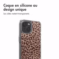 imoshion Coque Design Apple iPhone 15 - Leopard Mood