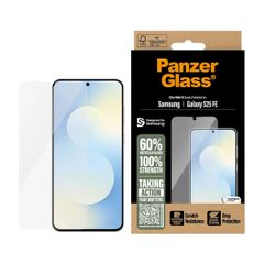 PanzerGlass Protection d'écran Ultra-Wide Fit Anti-bactérienne avec applicateur Samsung Galaxy S25 FE