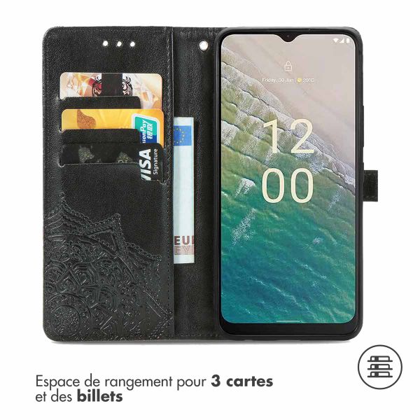 imoshion Etui de télephone Mandala Nokia C32 - Noir