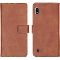 imoshion Étui de télephone portefeuille de luxe Samsung Galaxy A10 - Marron