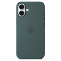 Apple Coque en silicone MagSafe iPhone 16 Plus - Lake Green