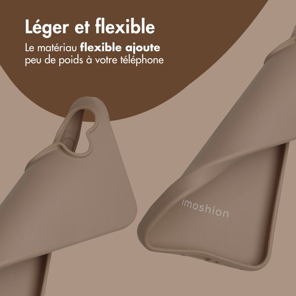 imoshion Coque Couleur Samsung Galaxy A36 / A56 - Marron