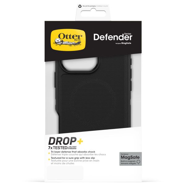 OtterBox Coque arrière Defender avec MagSafe iPhone 16 Pro Max - Black