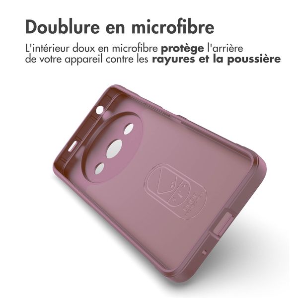 imoshion Coque arrière EasyGrip Xiaomi Redmi A3 - Violet