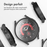 imoshion Coque rigide à couverture complète Samsung Galaxy Watch 6 40 mm - Noir