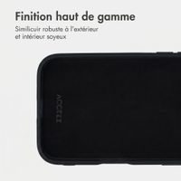 Accezz Coque arrière Edge avec MagSafe Samsung Galaxy S25 FE - Noir