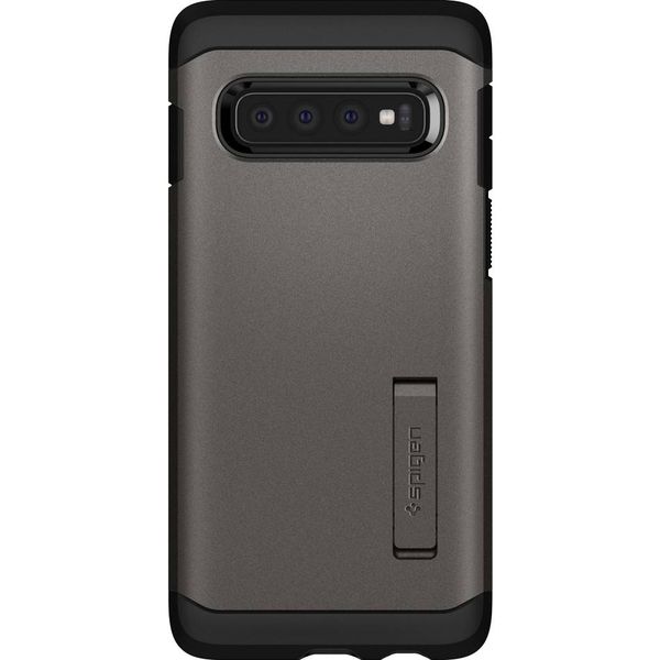 Spigen Coque Tough Armor Samsung Galaxy S10 - Gris