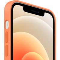 Apple Coque en silicone MagSafe Apple iPhone 12 Pro Max - Kumquat