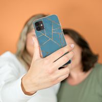 imoshion Coque Design iPhone Xr - Blue Graphic