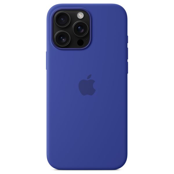 Apple Coque en silicone MagSafe iPhone 16 Pro Max - Ultramarine