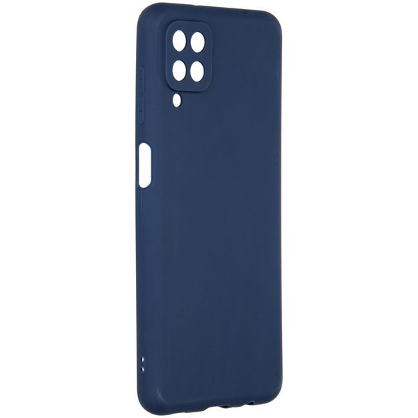 imoshion Coque Couleur Samsung Galaxy A12 - Bleu foncé