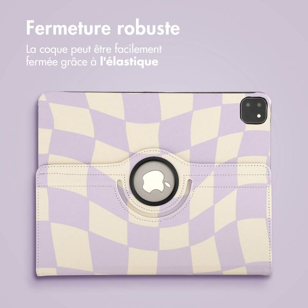 imoshion Coque tablette Design rotatif à 360° Apple iPad Pro 13 (2025) M5 / (2024) M4 - Dancing Cubes