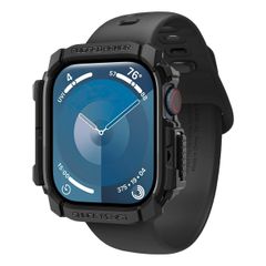 Spigen Coque Rugged Armor™ Apple Watch Series 10 - 42 mm - Matte Black