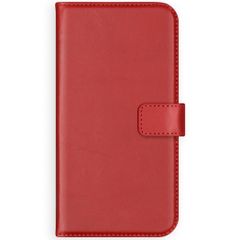 Selencia Étui portefeuille en cuir véritable Apple iPhone 11 Pro - Rouge
