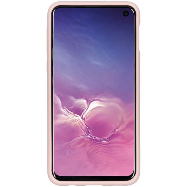 Accezz Coque Liquid Silicone Samsung Galaxy S10e - Rose