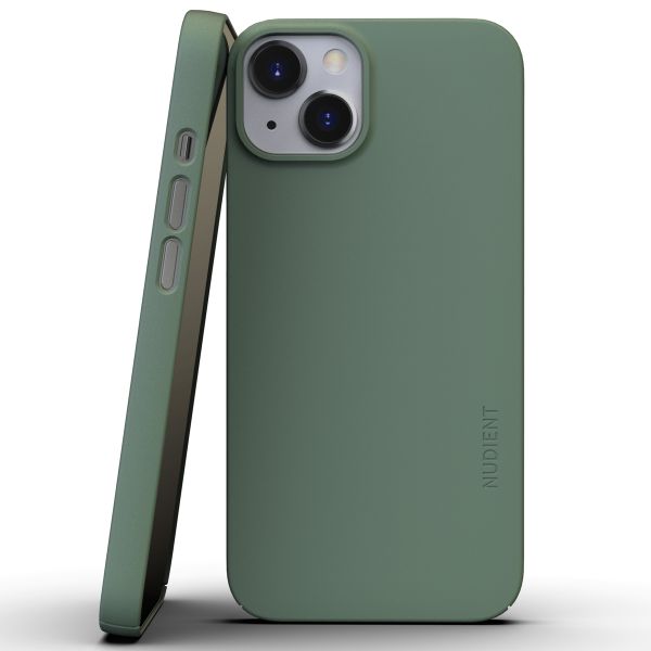 Nudient Coque Thin iPhone 13 - Misty Green