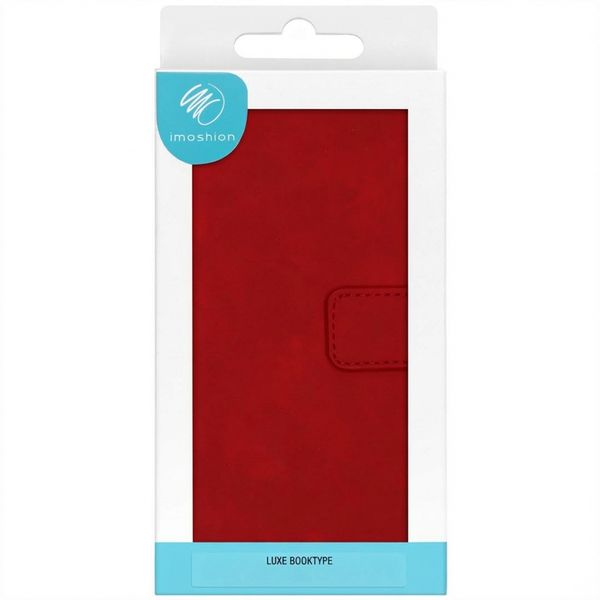 imoshion Étui de télephone portefeuille de luxe Samsung Galaxy A51 - Rouge