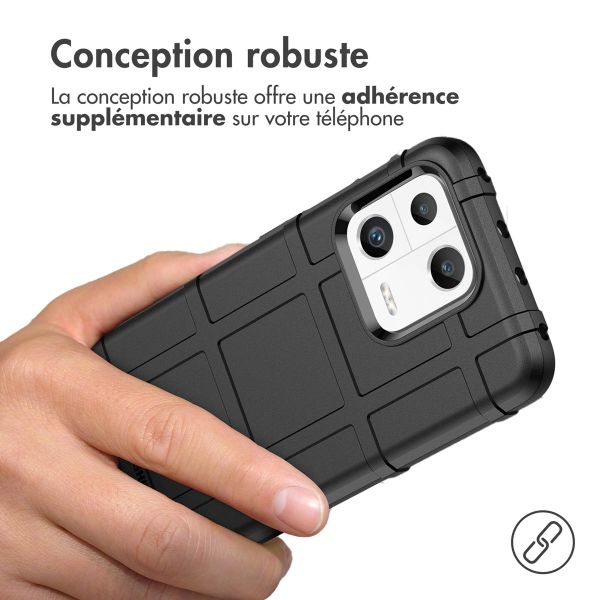 imoshion Coque Arrière Rugged Shield Xiaomi 13 - Noir