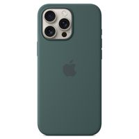 Apple Coque en silicone MagSafe iPhone 16 Pro Max - Lake Green