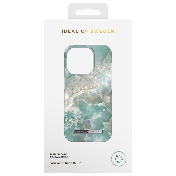 iDeal of Sweden Coque Fashion Apple iPhone 15 Pro - Azura Marble